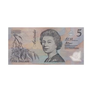 1992 $5 Fraser Cole Polymer R214