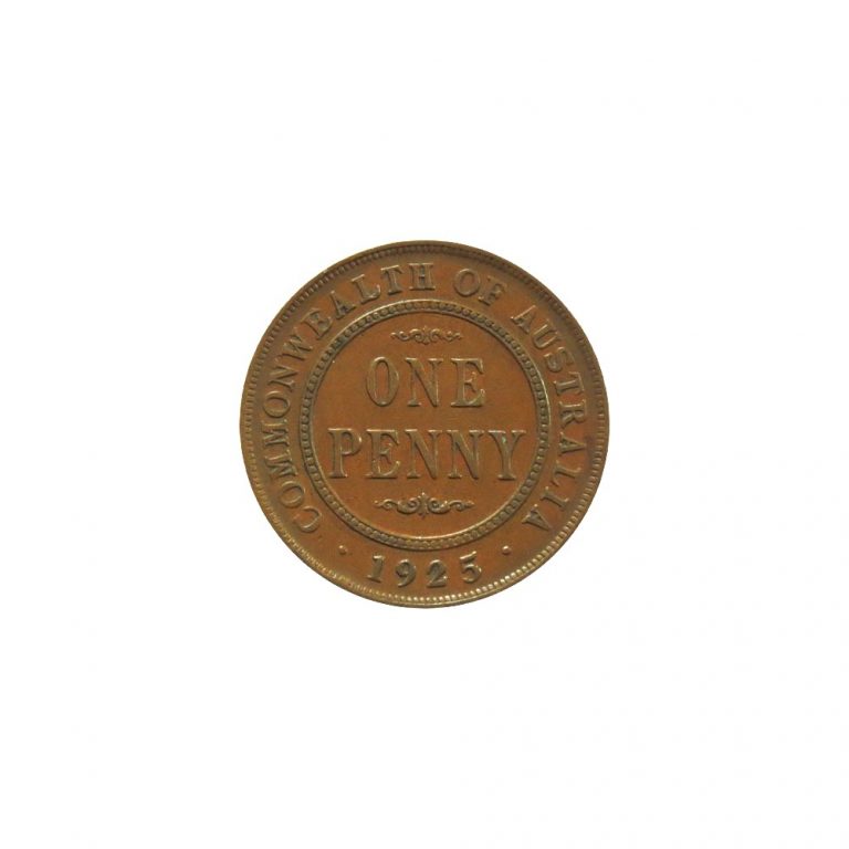 1925 Penny about VF Rev 3