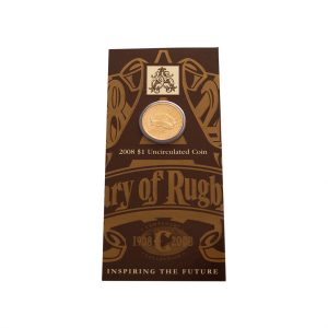 2008 $1 Rugby League 100th Anniversary Uncirculated Coin