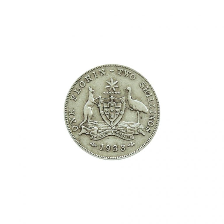 1933 George V Florin Fine Rev 31