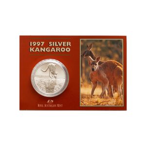 1997 $1 Silver Kangaroo
