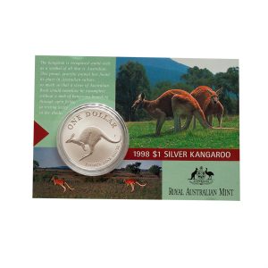 1998 $1 Silver Kangaroo