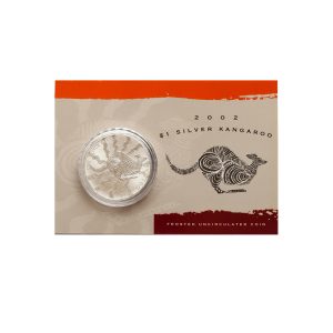 2002 $1 Silver Kangaroo