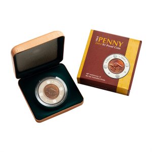 2004 $1 40th Anniversary 1964 Penny Silver Proof