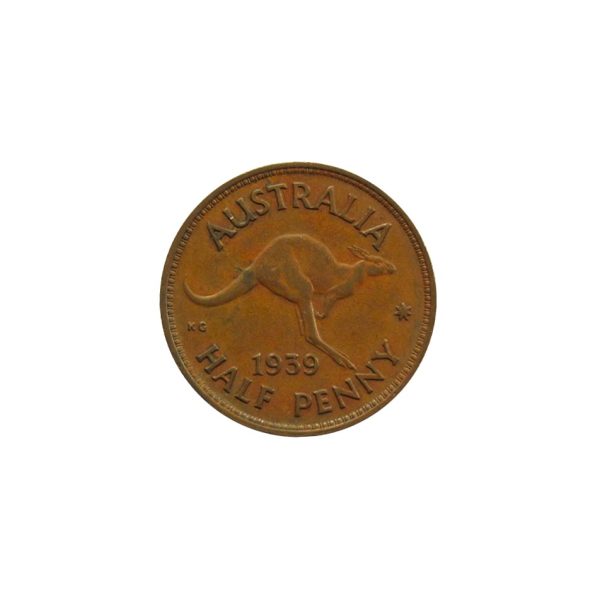 1939 Australian Halfpenny