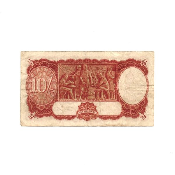 1939 Sheehan McFarlane Ten Shillings R12 - Image 2
