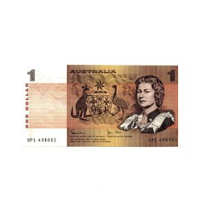 1982 $1 Johnston Stone DPS Last Prefix R78L