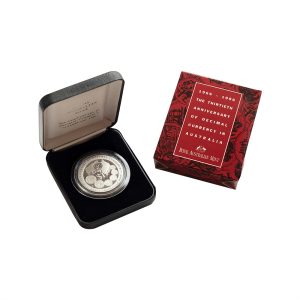 1996 $1 30th Anniversary of Decimal Currency Silver Proof