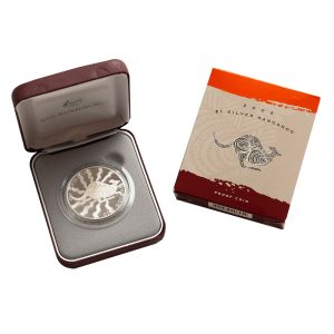 2002 $1 Silver Proof Kangaroo