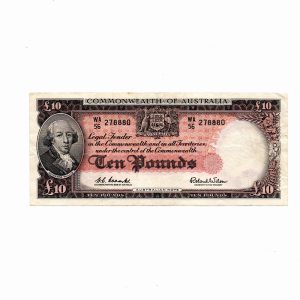 1960 Coombs Wilson QEII Ten Pounds R63