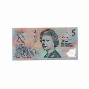 1992 $5 Fraser Cole Polymer R214i