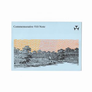 1988 $10 Johnston Fraser Commemorative Bicentenary Note Folder