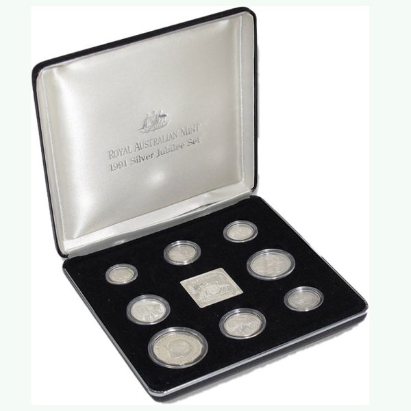1991 Masterpieces in Silver 25th Anniversary of Decimal Currency