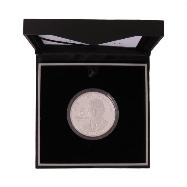 2018 $5 Sir John Monash Silver Proof Coin - Image 3