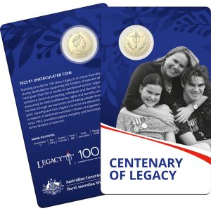 2023 $1 Centenary of Legacy Uncirculated Aluminum Bronze Coin