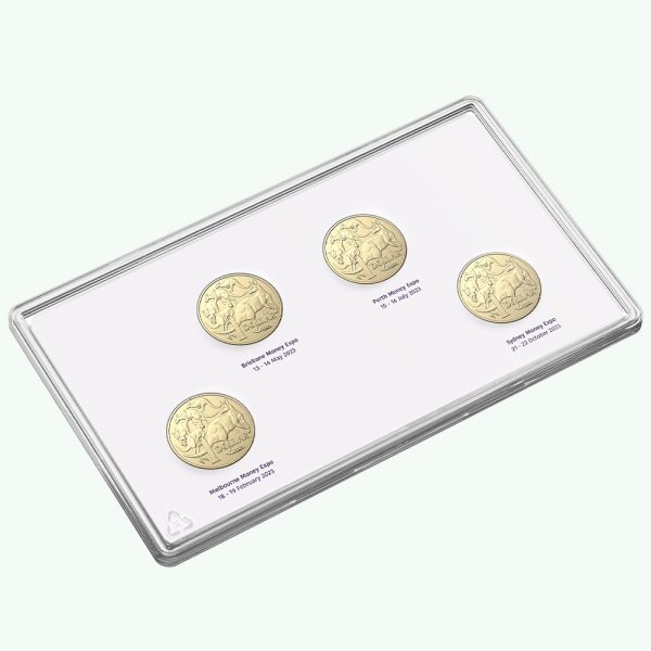 2023 ANDA Money Expo $1 Uncirculated Four Coin Privy Mark Set - Image 6