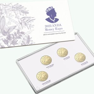 2023 ANDA Money Expo $1 Uncirculated Four Coin Privy Mark Set