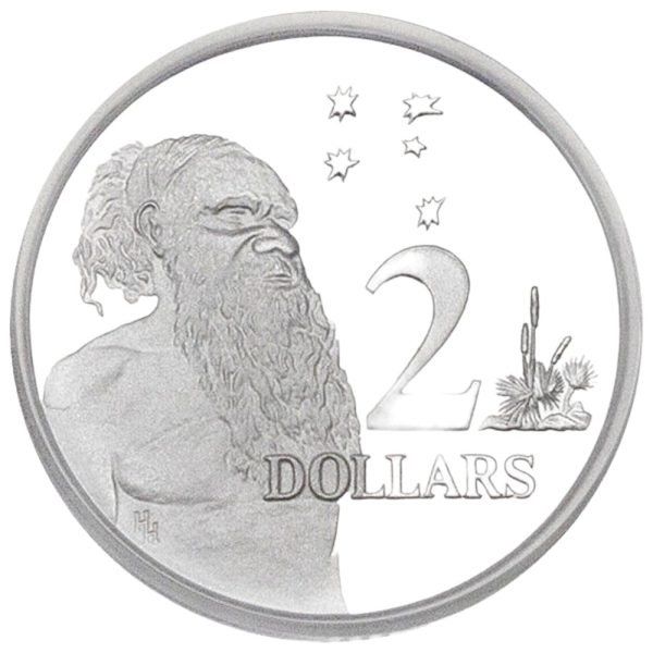 1988 $2 Aboriginal Silver Proof - Image 2