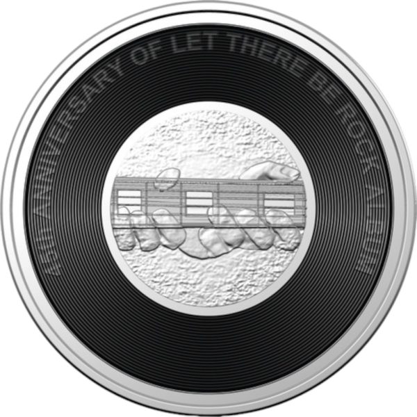 2022/2023 20c Anniversary of AC/DC Coloured Uncirculated 6-Coin Collection - Image 9