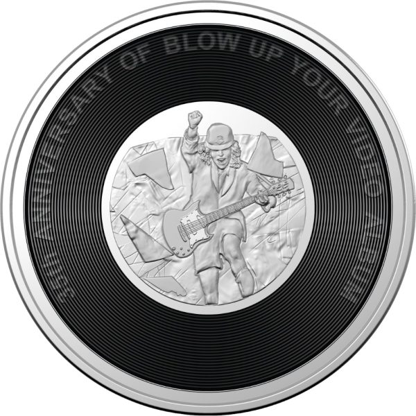 2022/2023 20c Anniversary of AC/DC Coloured Uncirculated 6-Coin Collection - Image 7