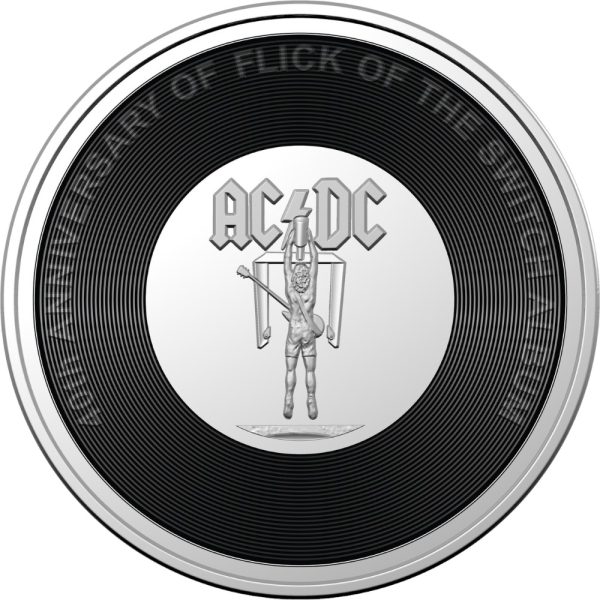 2022/2023 20c Anniversary of AC/DC Coloured Uncirculated 6-Coin Collection - Image 6