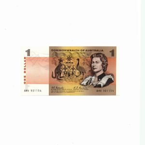 1968 $1 Coombs Randall R72