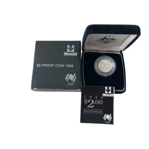1988 $2 Aboriginal Silver Proof