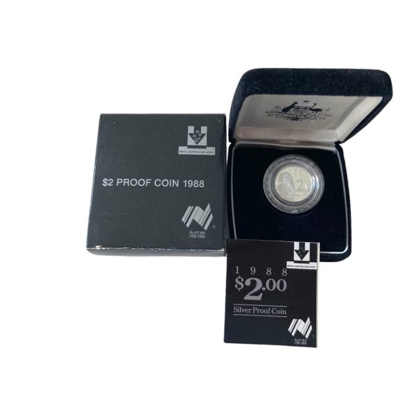 1988 $2 Aboriginal Silver Proof