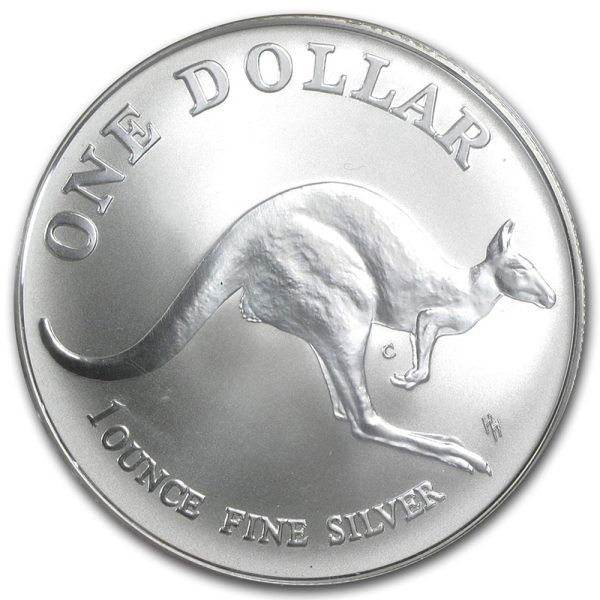1993 One Dollar Silver Kangaroo - Image 2
