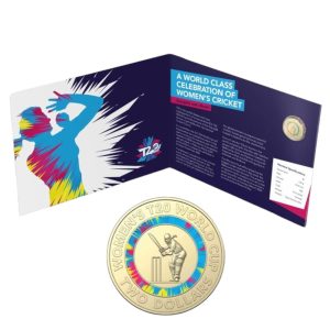 2020 $2 Women’s T20 World Cup Al-Br Coloured Uncirculated Coin