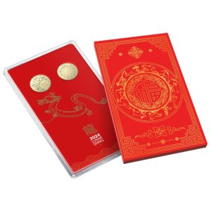 2024 $1 Year of the Dragon Uncirculated Two-Coin Set