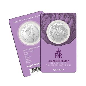 2023 50c Elizabeth Regina Uncirculated Coin