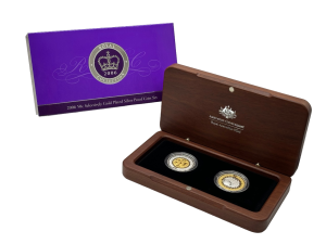 2006 50c Selectively Gold-Plated Silver Proof Coin Set