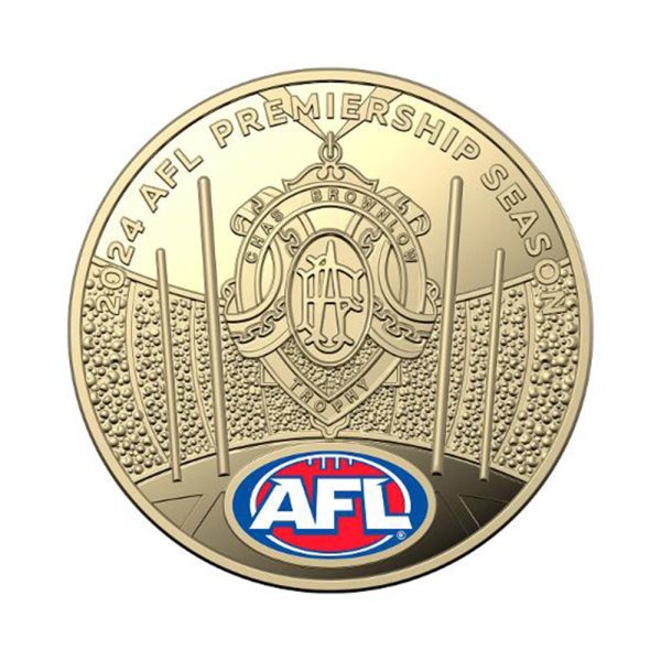 2024 AFL $1 Aluminum Bronze Two Coin Proof Set - Image 2