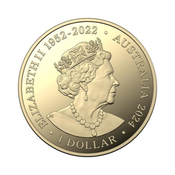2024 AFL $1 Aluminum Bronze Two Coin Proof Set - Image 4