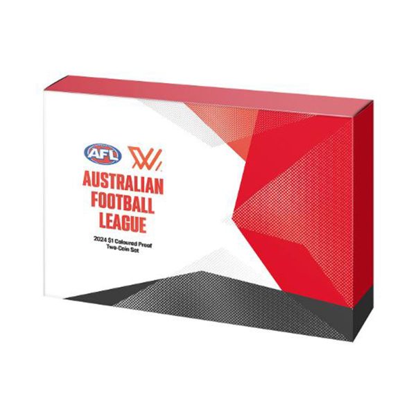 2024 AFL $1 Aluminum Bronze Two Coin Proof Set - Image 6
