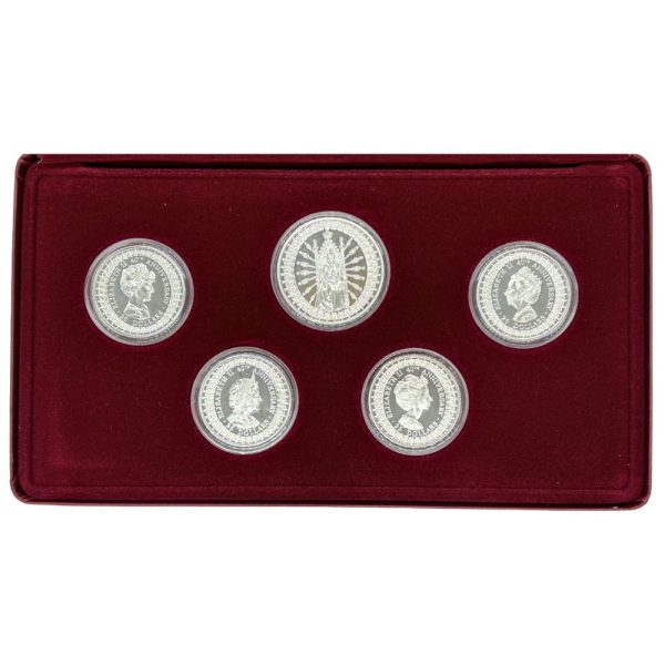 1992 Masterpieces in Silver Royal Ladies Proof Set - Image 3