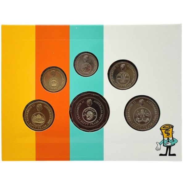 2016 Uncirculated 50th Anniversary Changeover to Decimal Currency Coin Set - Image 4