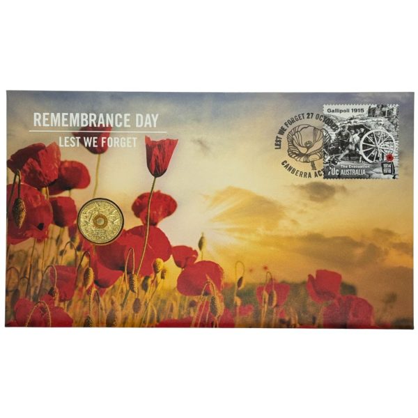 2015 $2 Remembrance Day Lest We Forget PNC