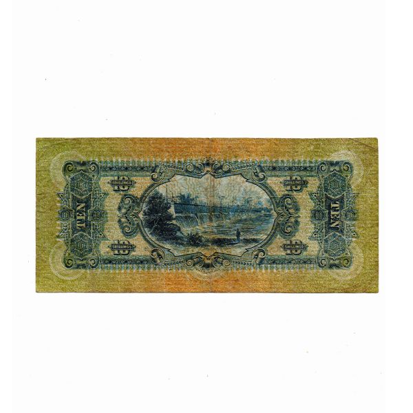 1918 Cerutty Collins Ten Shillings R03b - Image 2