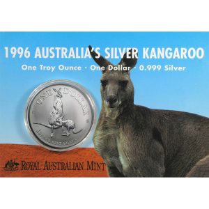 1996 $1 Silver Kangaroo