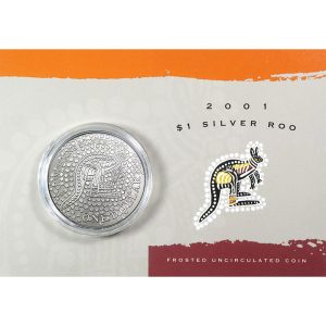 2001 $1 Silver Kangaroo