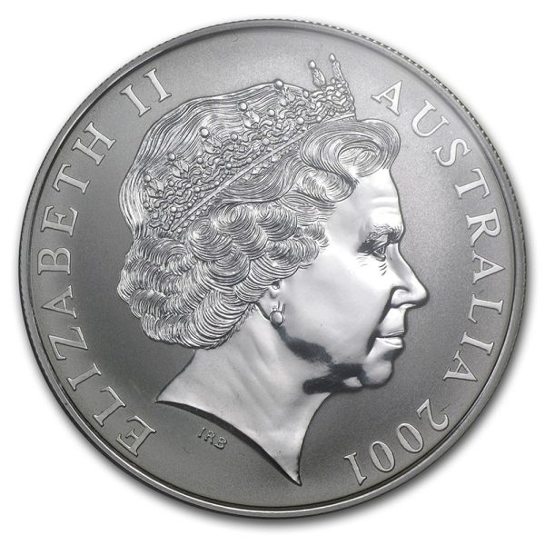 2001 $1 Silver Kangaroo - Image 3