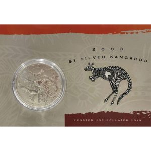 2003 $1 Silver Kangaroo