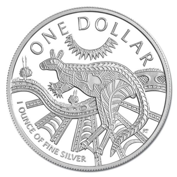 2003 $1 Silver Kangaroo - Image 2