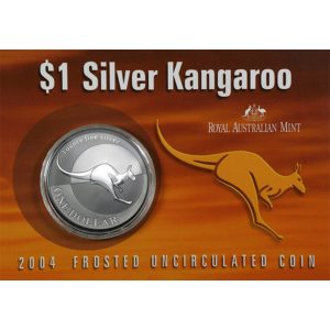 2004 $1 Silver Kangaroo