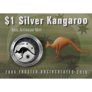 2005 $1 Silver Kangaroo