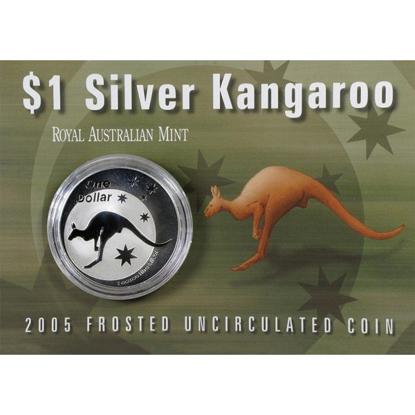 2005 $1 Silver Kangaroo