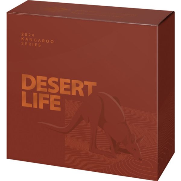 2024 $1 1oz Fine Silver Proof Kangaroo