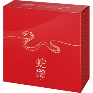 2025 $5 Lunar Year of the Snake Fine Silver Domed Proof Coin